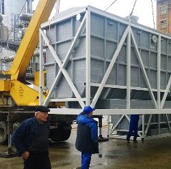 Орехово-Зуево, каркас для градирни